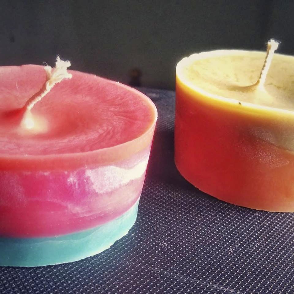 Candle,Lighting,Pink,Wax,Orange,Food,Peach,Smoothie