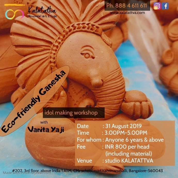 Eco-Friendly Ganesha Idol Making Workshop