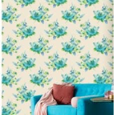 Aqua,Green,Turquoise,Wallpaper,Teal,Pattern,Wall sticker,Room,Interior design,Plant