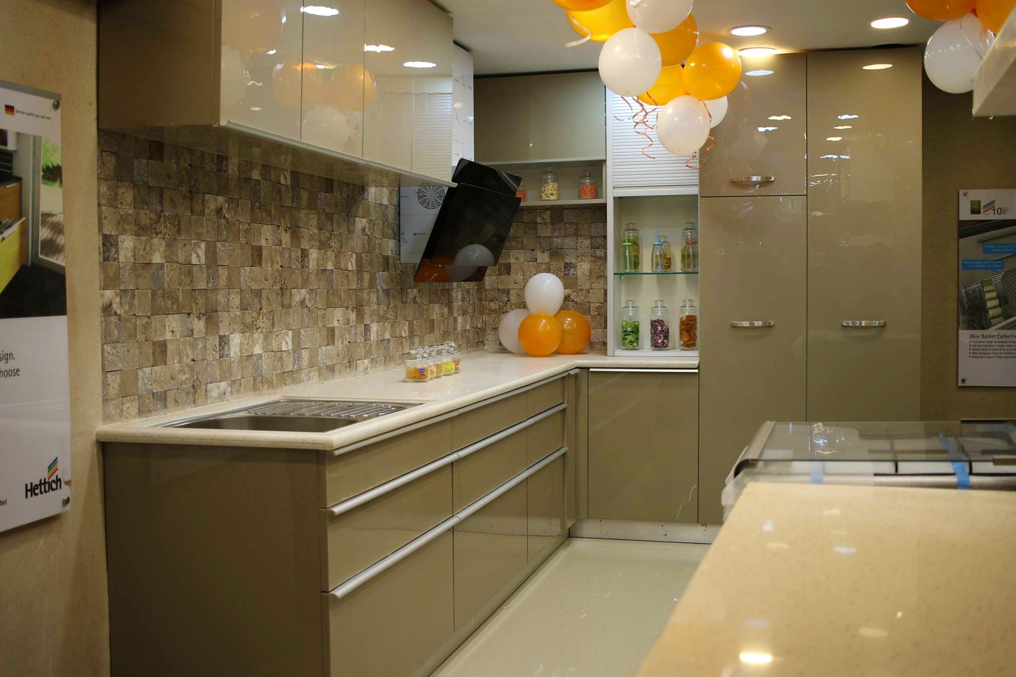 Countertop,Room,Property,Cabinetry,Interior design,Ceiling,Yellow,Kitchen,Orange,Furniture