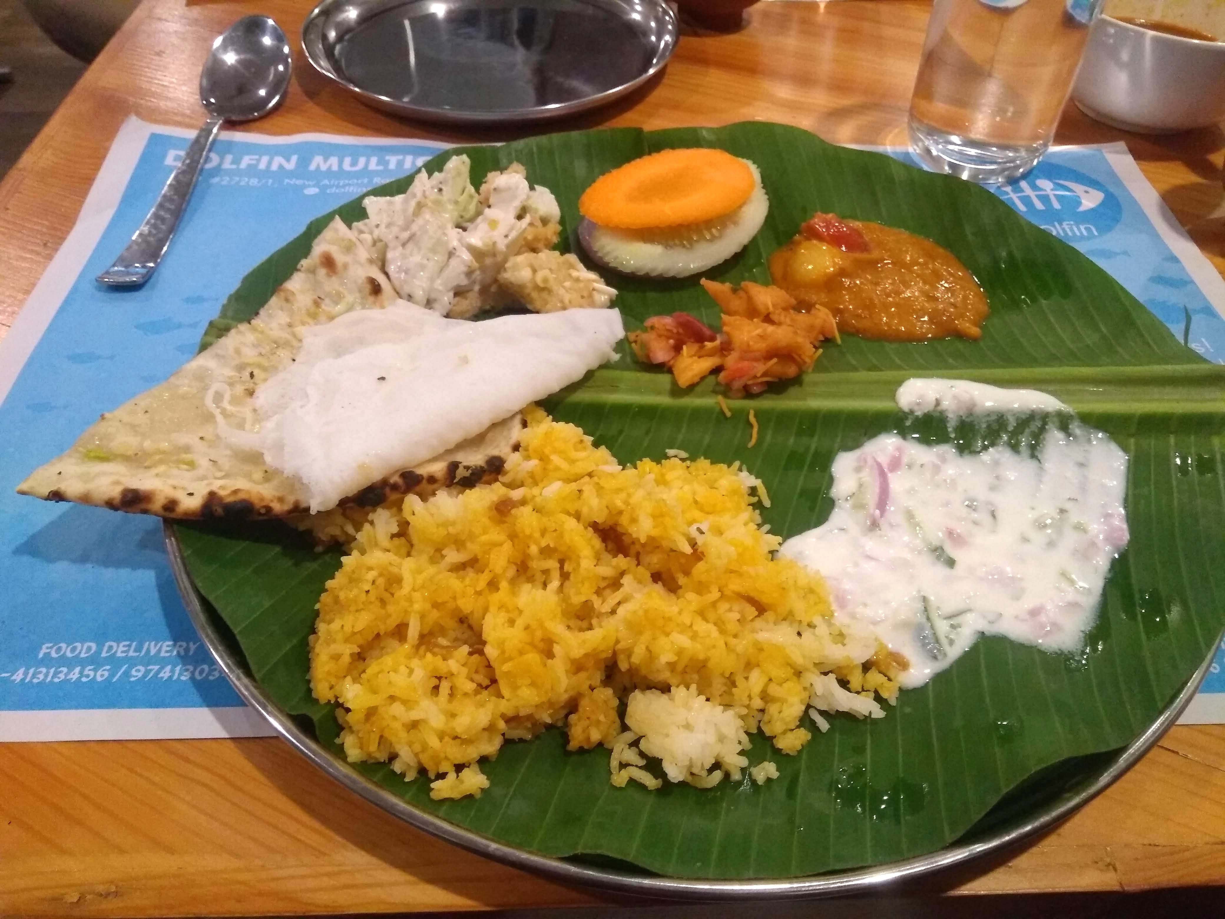 Dish,Food,Cuisine,Banana leaf rice,Rice,Banana leaf,Ingredient,White rice,Andhra food,Steamed rice