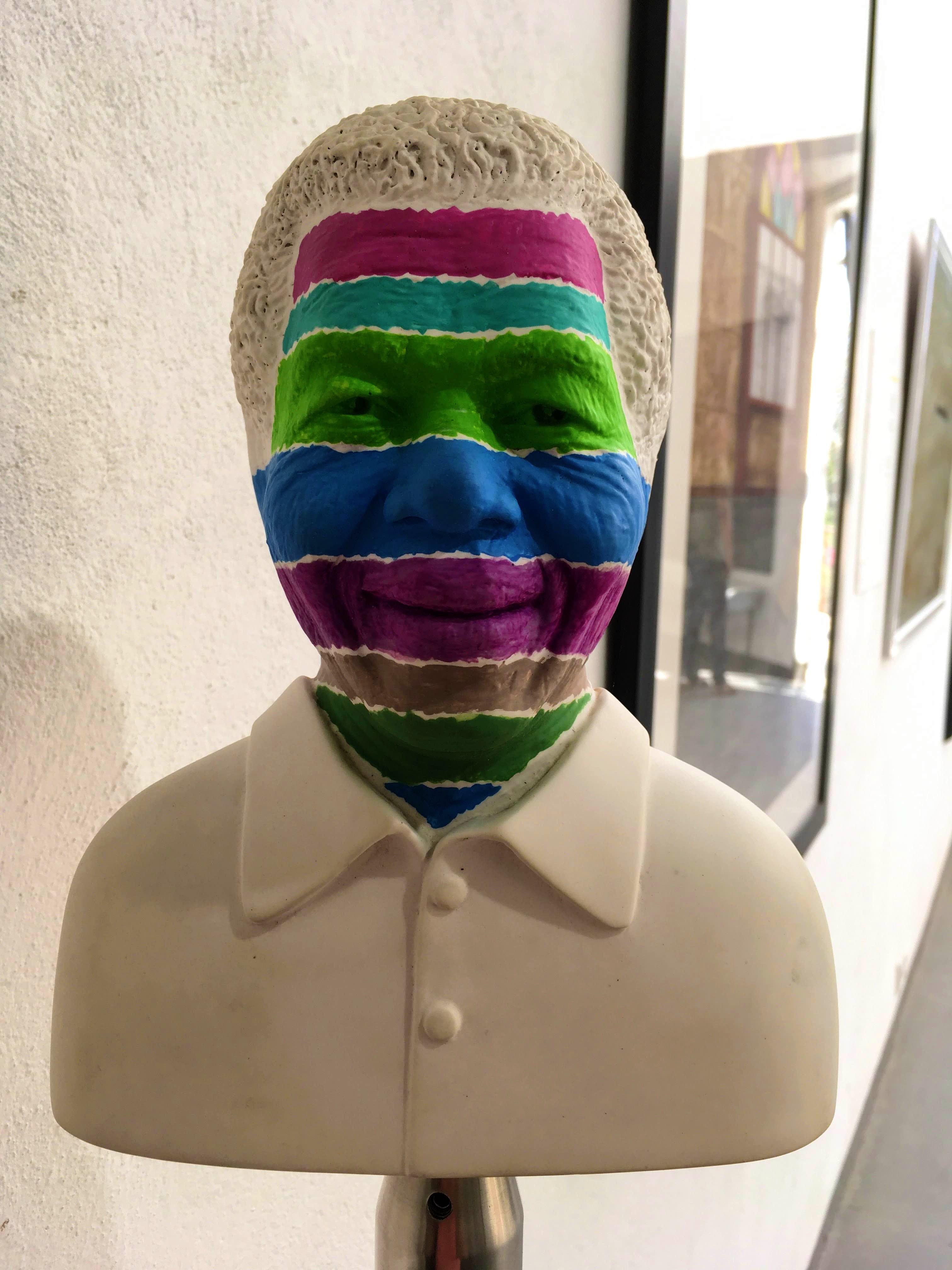 Green,Head,Purple,Mannequin,Neck,Textile,Headgear,Outerwear,Scarf,Mask