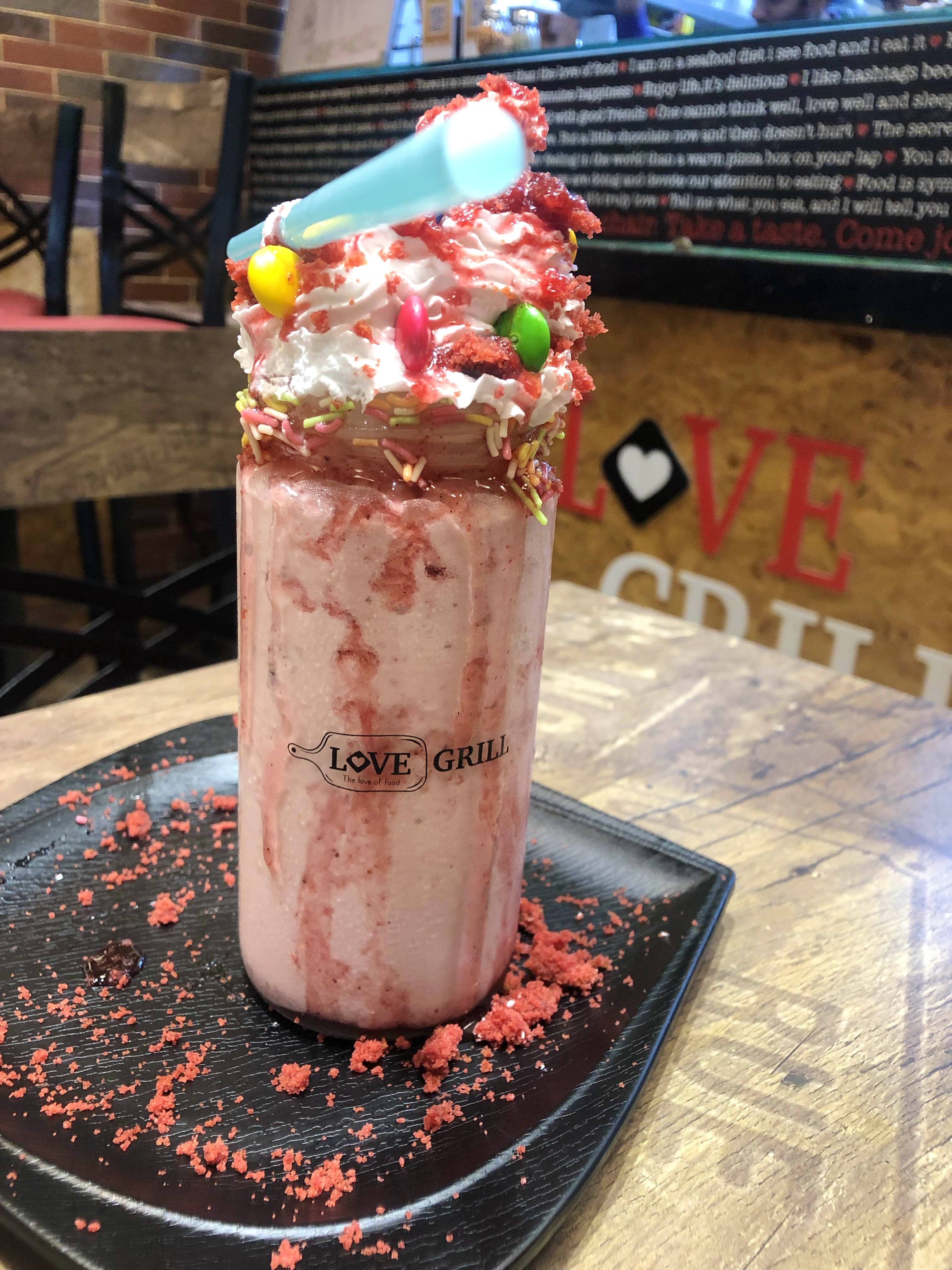 Crazy About Shakes? 
Then Don’T Miss Out On The Red Velvet Shake When You Visit Hudson Lane