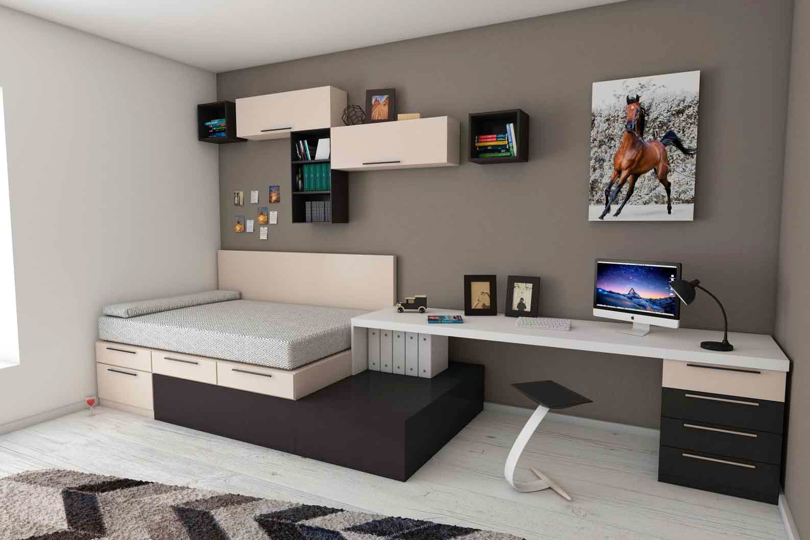 Furniture,Room,Interior design,Property,Shelf,Table,Desk,Building,Bed,Living room