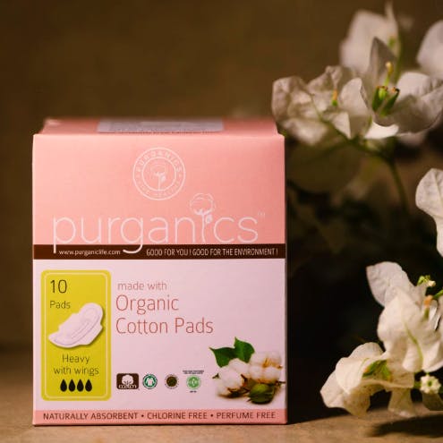 Organic pads deals india