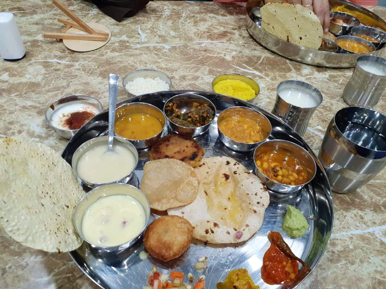 The Ultimate Gujarati Thali At Shreeji Thali