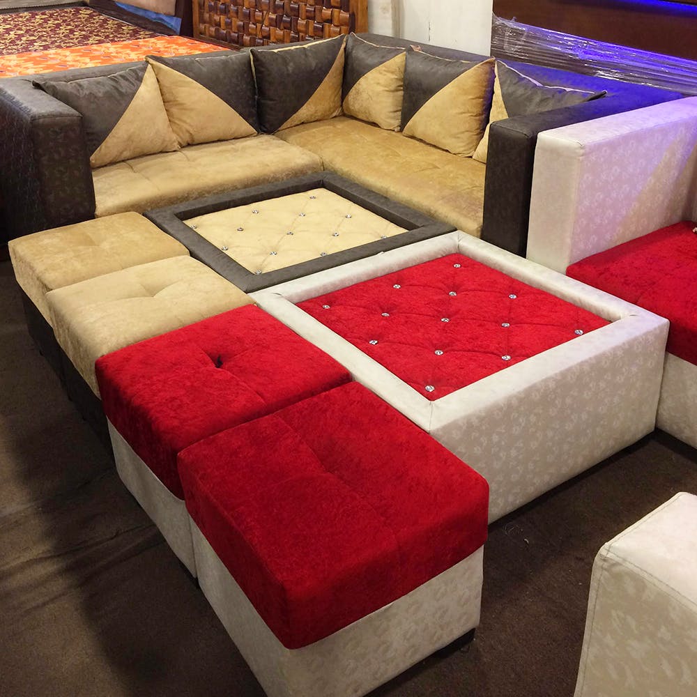 Furniture,Red,Couch,Interior design,Room,Bed,Living room,Table,Rectangle,Architecture