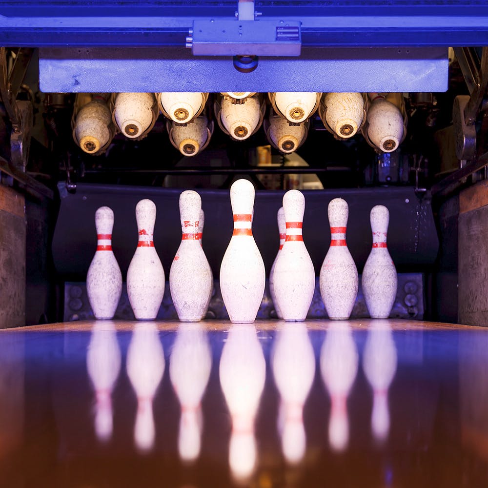 Bowling,Ten-pin bowling,Bowling pin,Bowling equipment,Duckpin bowling,Ball,Bowling ball,Skittles (sport),Ball game,Individual sports
