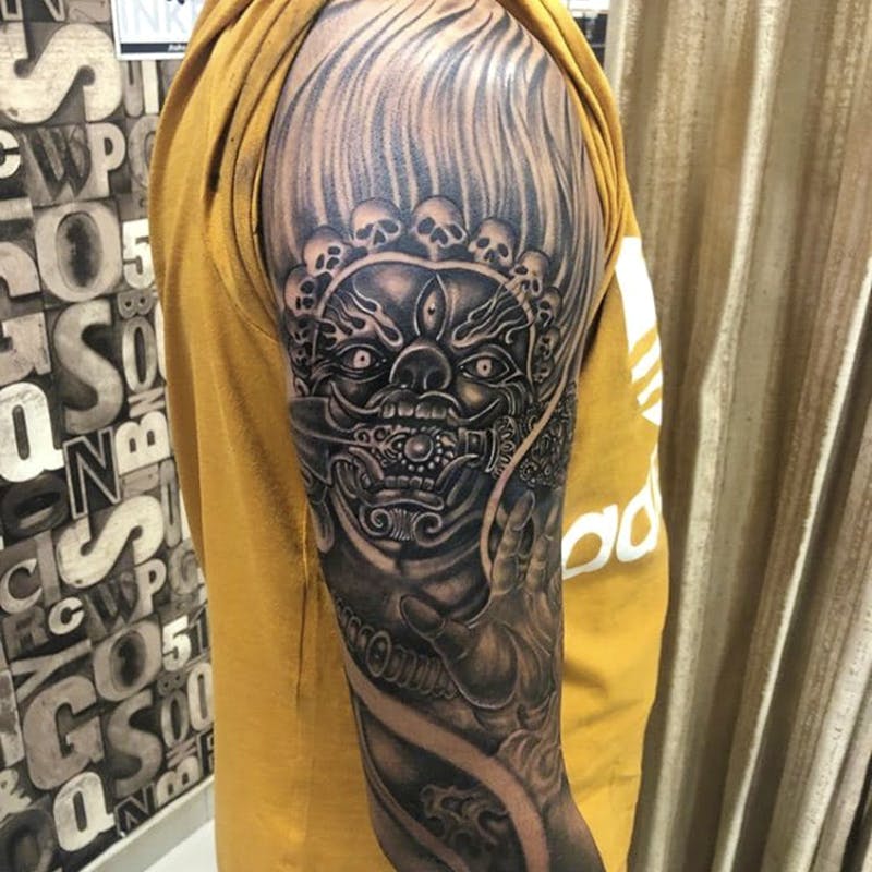 Video of the last post.! Recently done at TATTOO TRENDS by Guru 🙏🏻💫 # Tattoo #BangaloreTattooStudio #TattooArtist #BestTattooWorks #kasavanahalli...  | By Tattoo TrendsFacebook