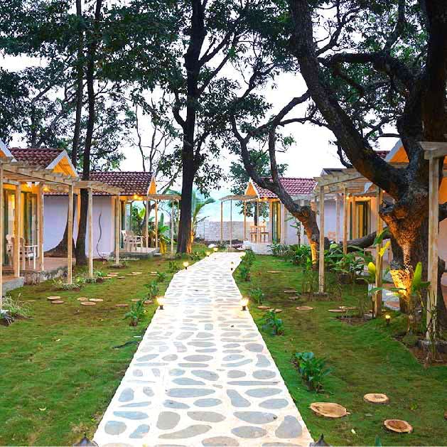 Blu Resorts Garden cottages in Vagator LBB Goa