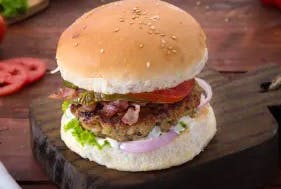 Food,Cuisine,Hamburger,Dish,Veggie burger,Buffalo burger,Fast food,Junk food,Ingredient,Burger king premium burgers