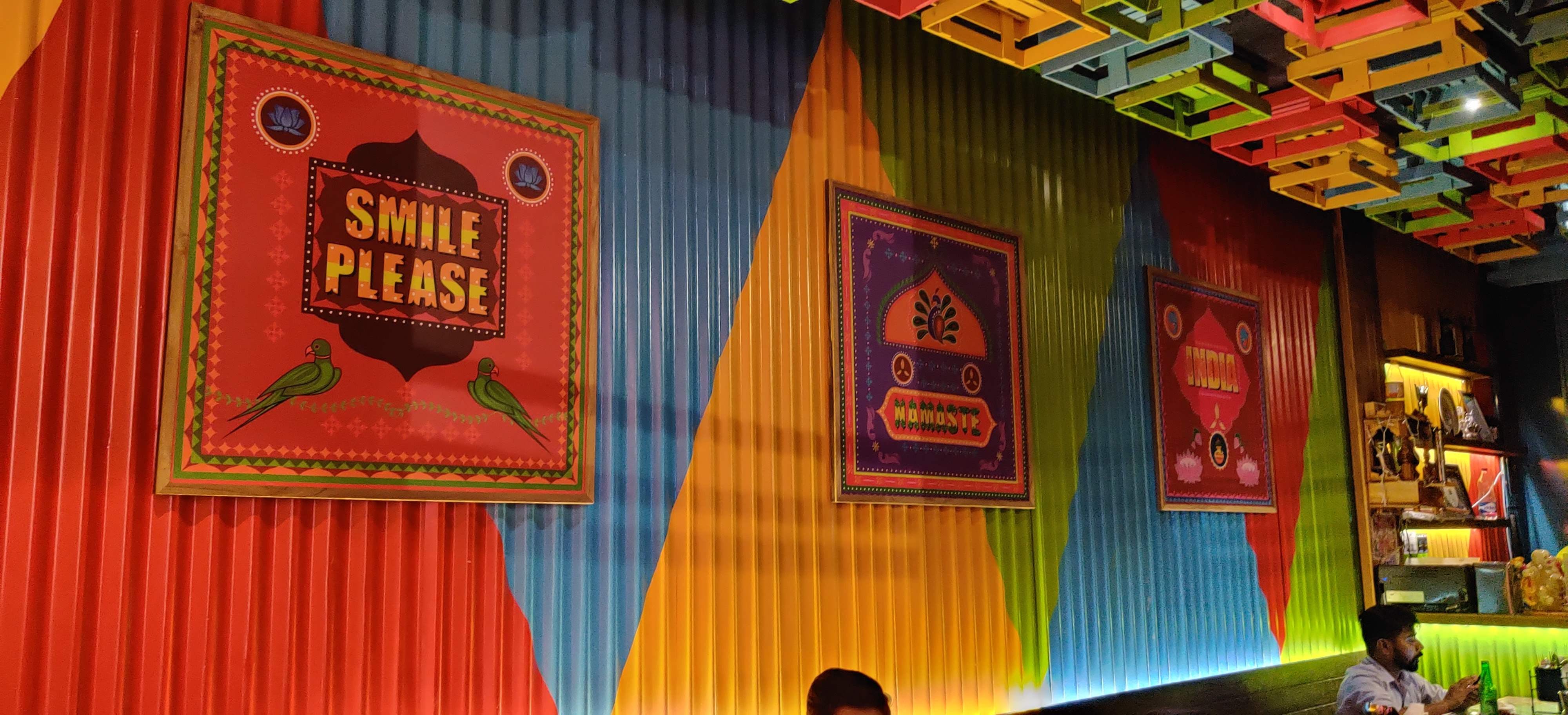 Check Out This Vibrant Rooftop Restaurant With Quirky selfie Zones! | LBB