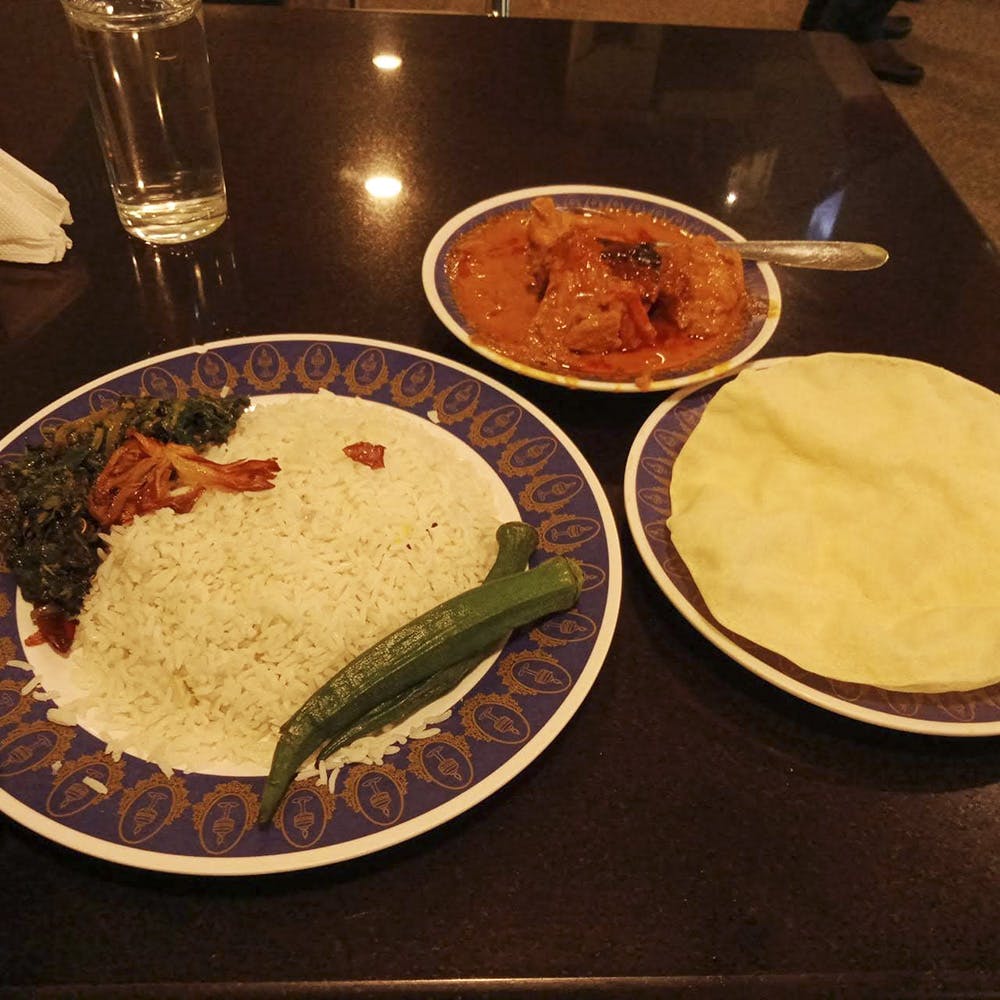 Dish,Food,Cuisine,Ingredient,Curry,Meal,White rice,Lunch,Steamed rice,Rice and curry