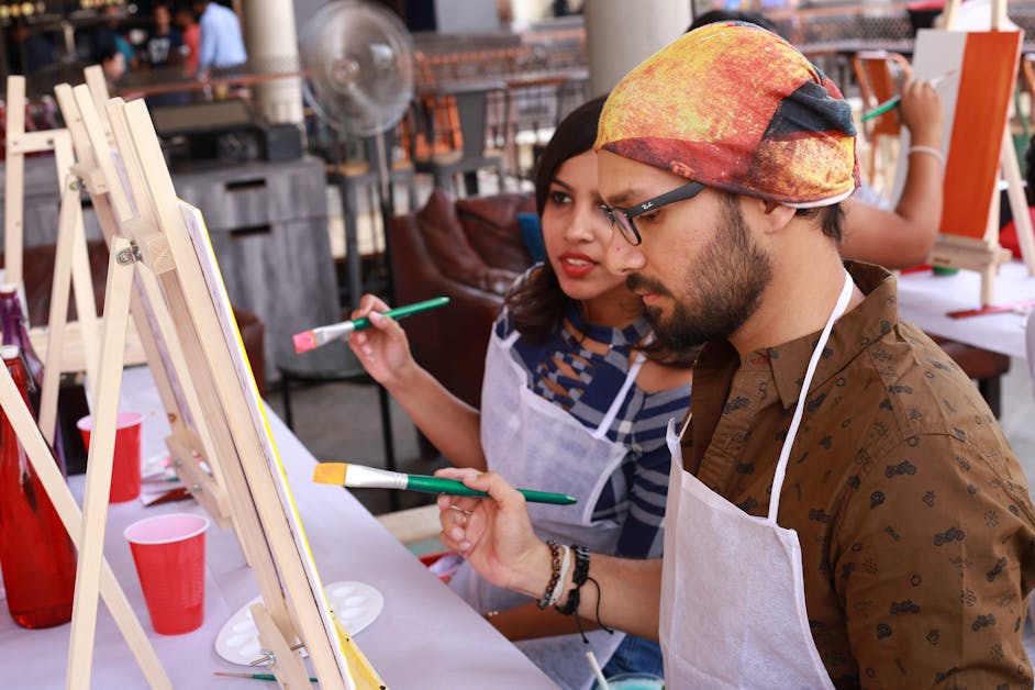 Diy Art Workshops In Bangalore By The Crimson Canvas Lbb