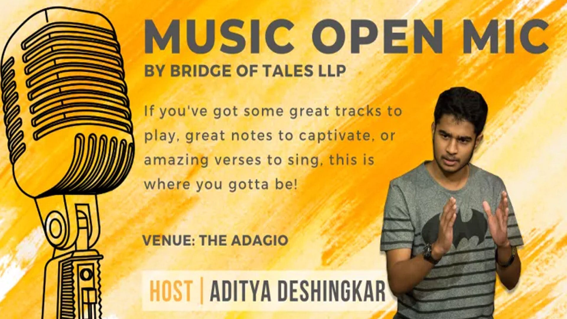 Music Open Mic by Bridge of Tales LLP