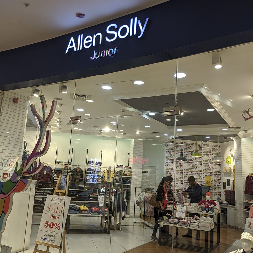 Allen Solly ABTP31900466 Grey Track Pants (Size 9-10Y) in Noida at best  price by Allen Solly (The Great India Place Mall) - Justdial