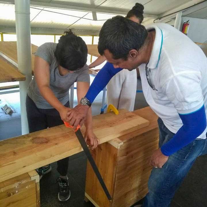 Woodwork workshop at Goa- Maker's Asylum