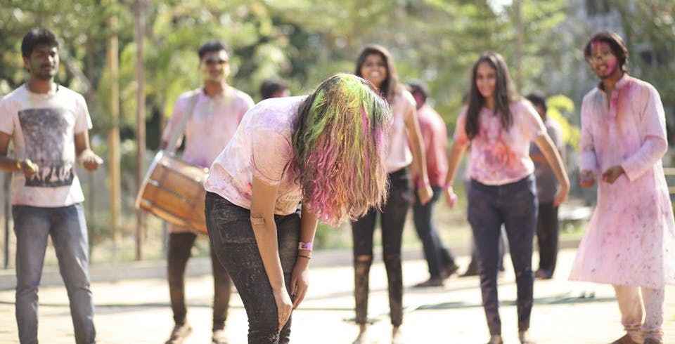 the park chennai holi party