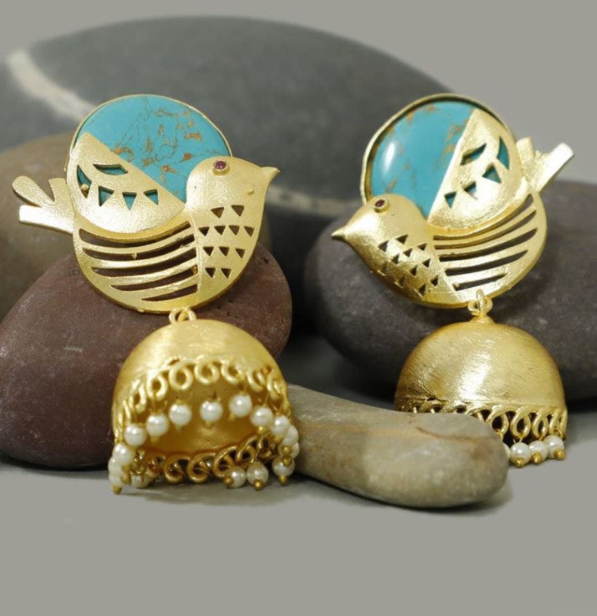 Fashion accessory,Turquoise,Jewellery,Earrings,Metal,Ceramic