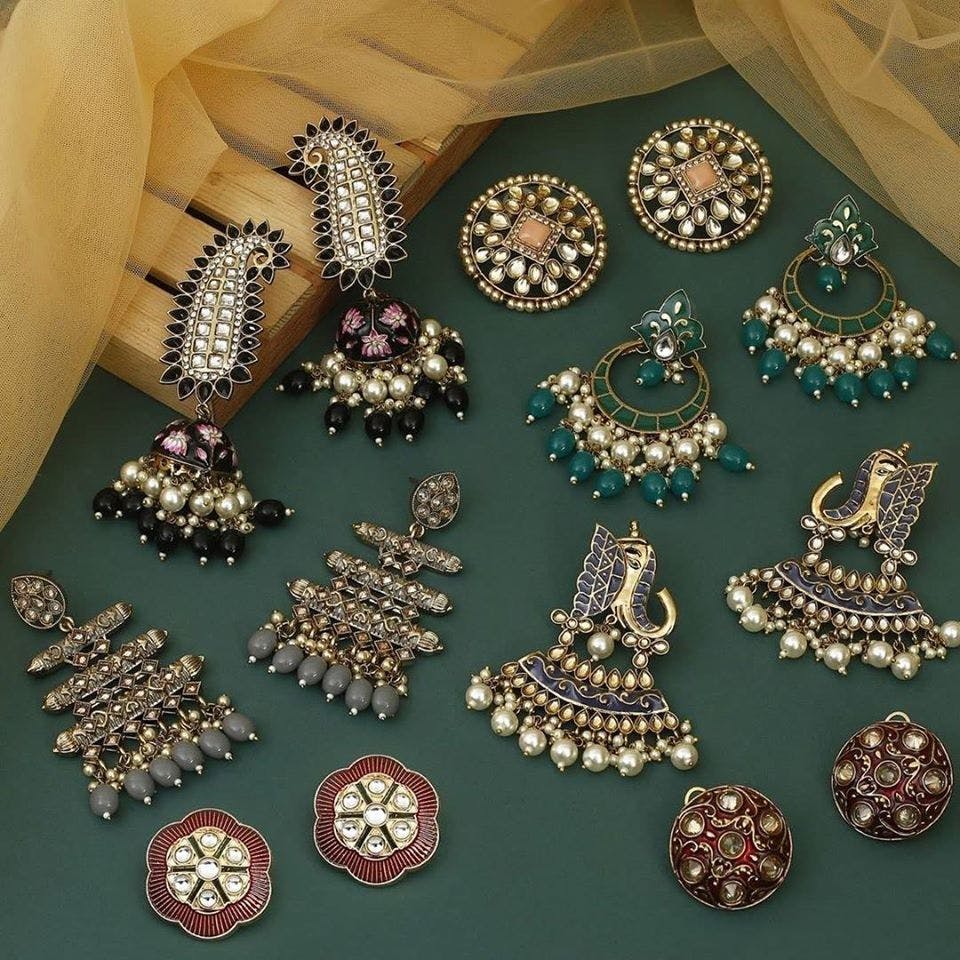 Ivory Namya Jewellery Set – Bling Bag