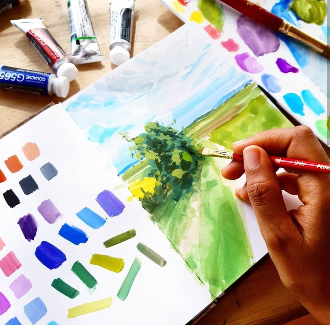 Watercolor paint,Paper,Hand,Visual arts,Pattern,Design,Paint,Child art,Drawing,Art