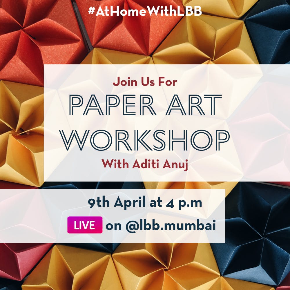 Join Us For A Paper Art Workshop & Unleash Your Creativity!