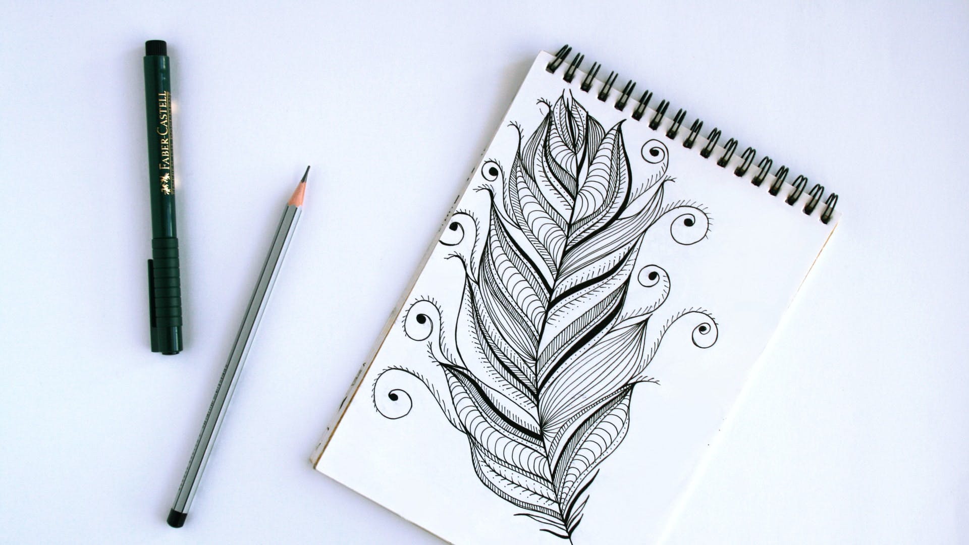 Book notebook pen and clipboard sketch design Vector Image