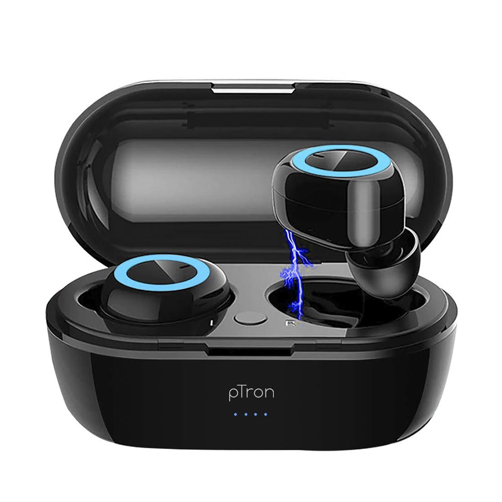 pTron Bassbuds in-Ear True Wireless Bluetooth Headphones