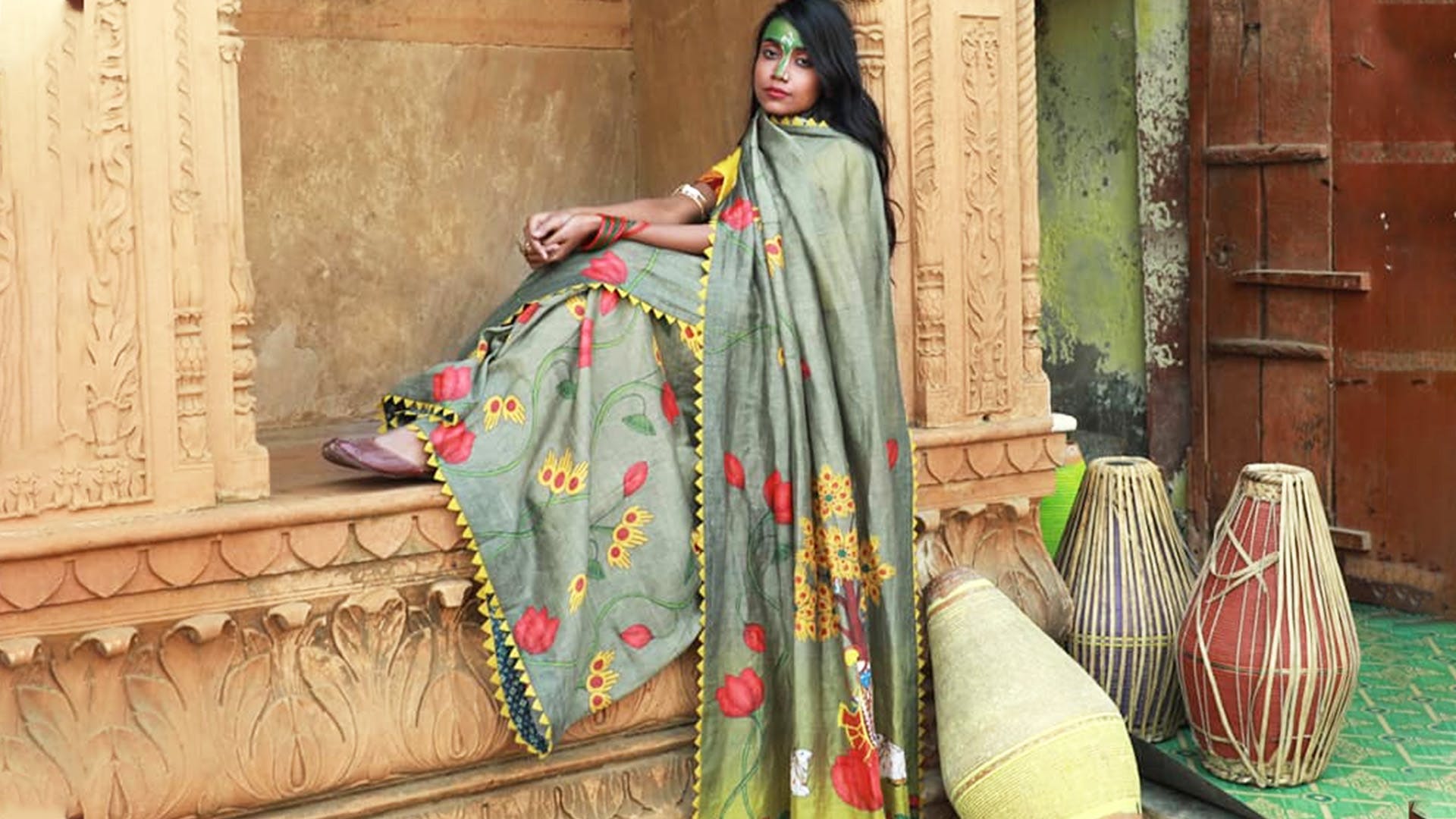 Shop Pichwai Saris & Lehengas At Label Pratham Online | LBB