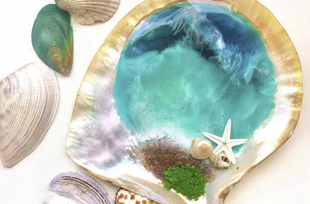 Resin Art Magnets, & Furniture By Aarthi Goyal | LBB