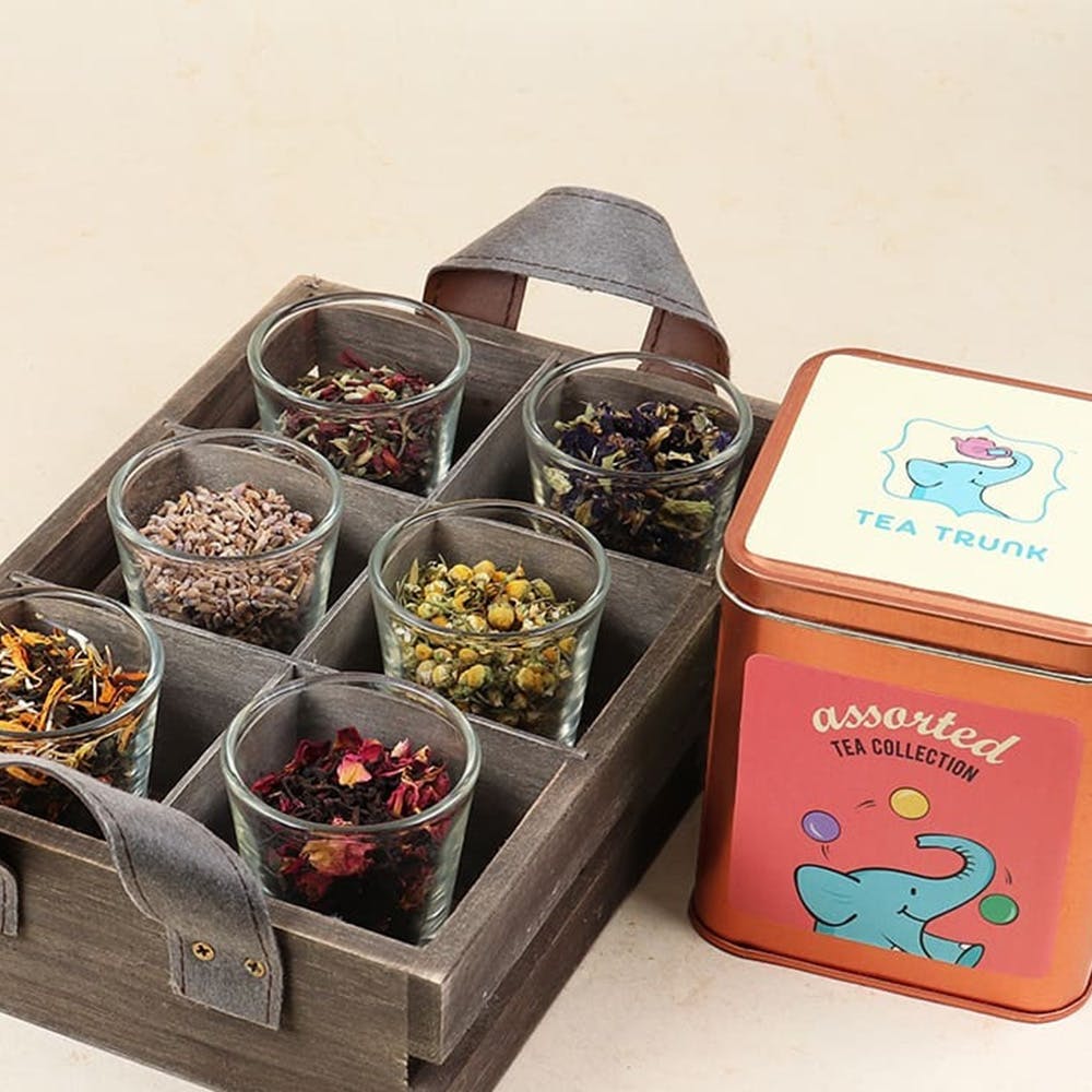 Marigold Green Tea by Tea Trunk - Assorted Tea Collection