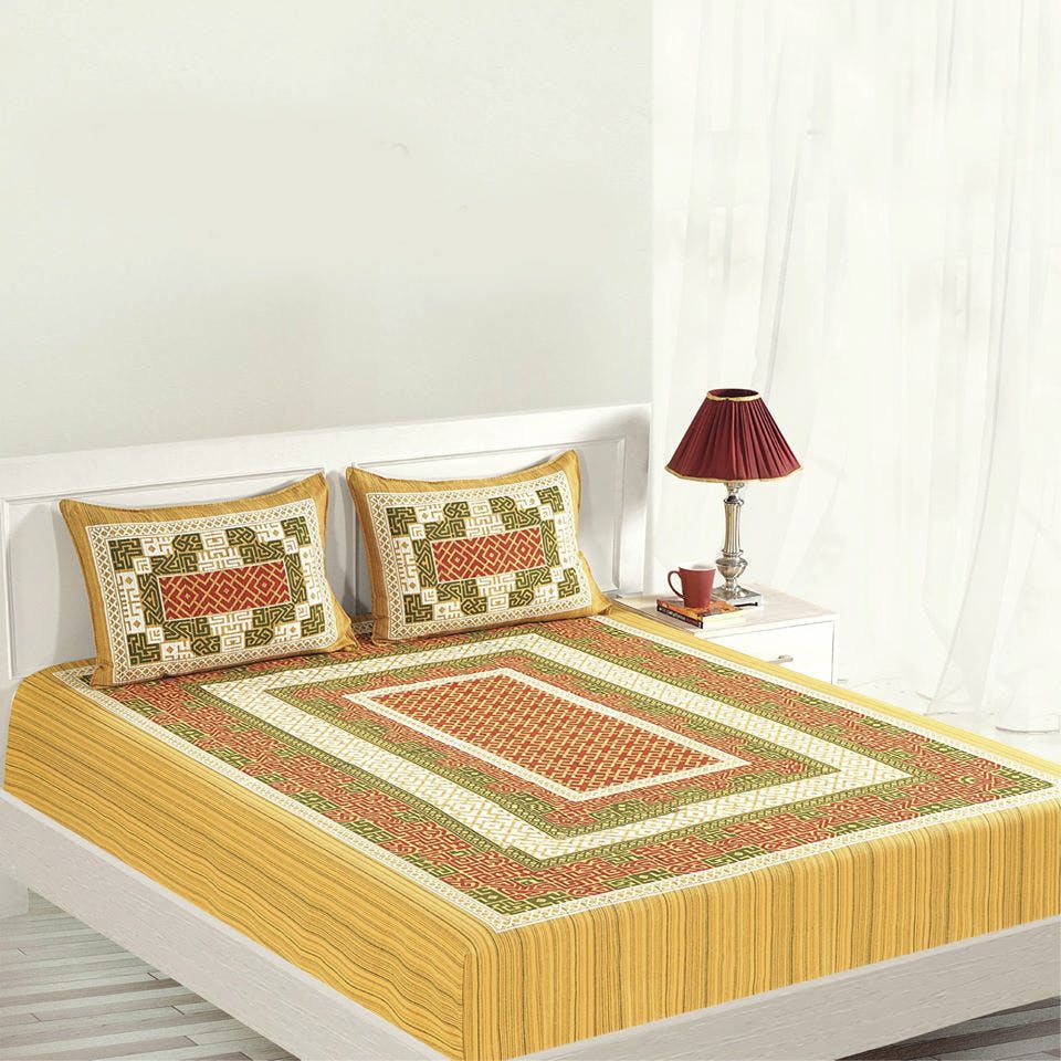 Bed sheet,Bed,Bedding,Furniture,Bedroom,Bed frame,Orange,Room,Mattress,Yellow