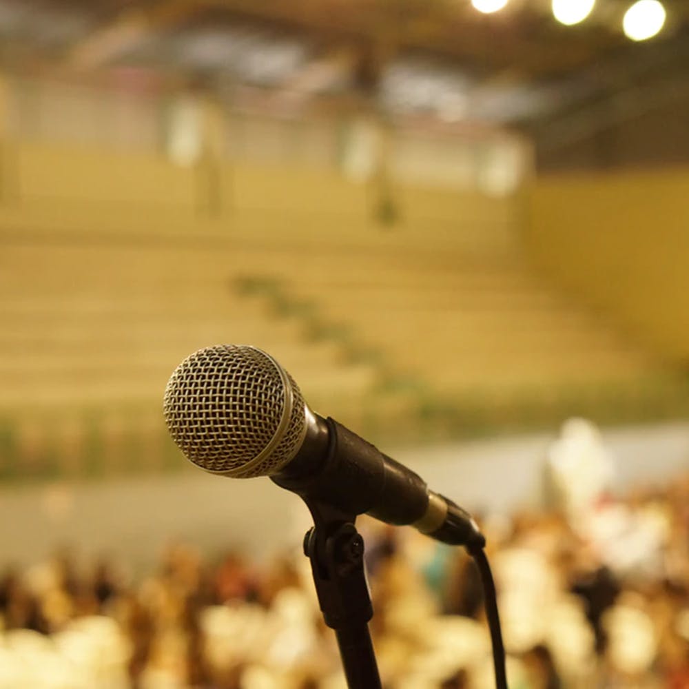Microphone,Microphone stand,Audio equipment,Public speaking,Audio accessory,Technology,Electronic device