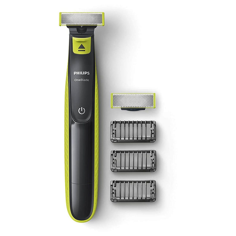 Philips OneBlade Hybrid Trimmer And Shaver With 3 Trimming Combs (QP2525/10)