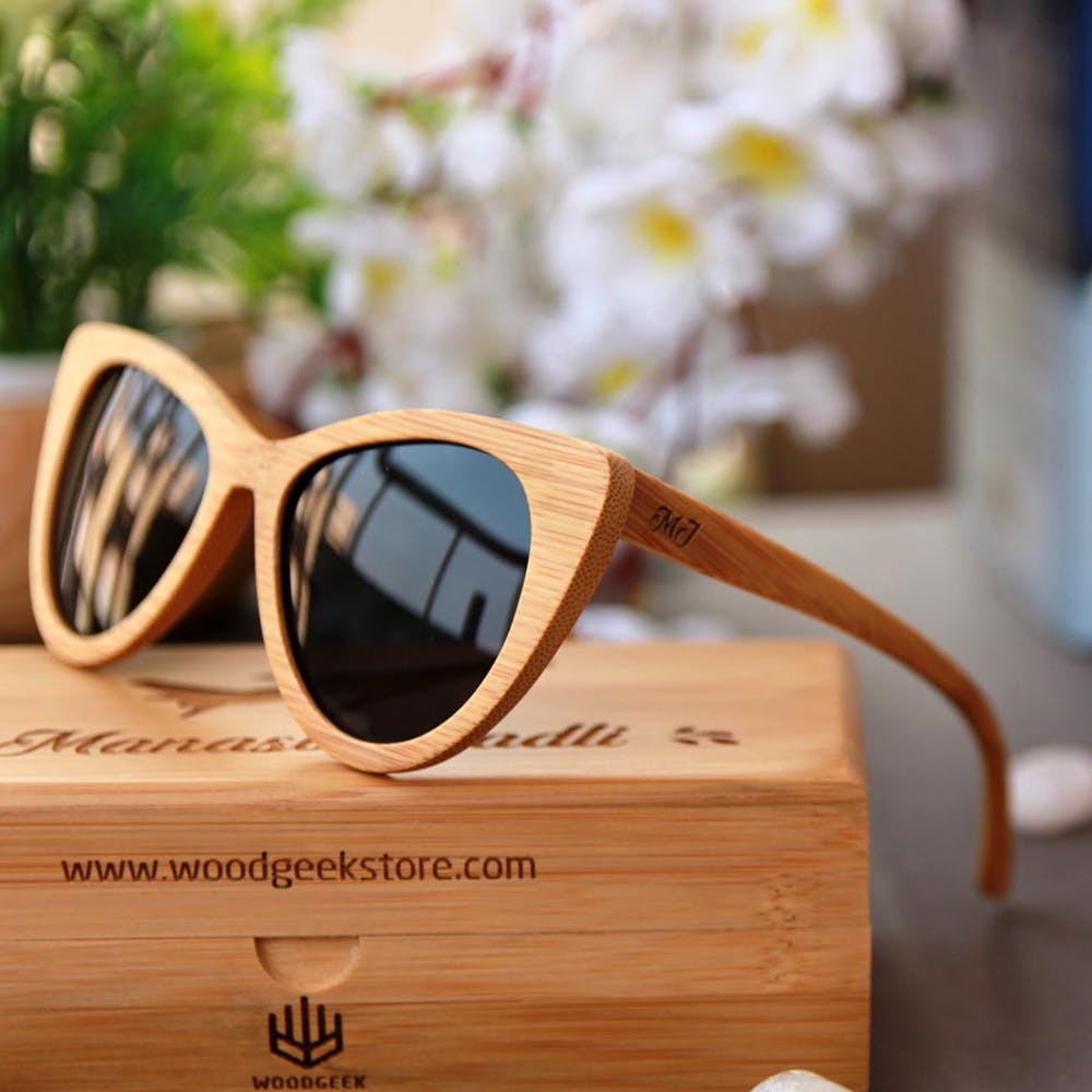 Elijah Wood Sunglasses - Cool Wooden Sunglasses For Men – Matte Black Online