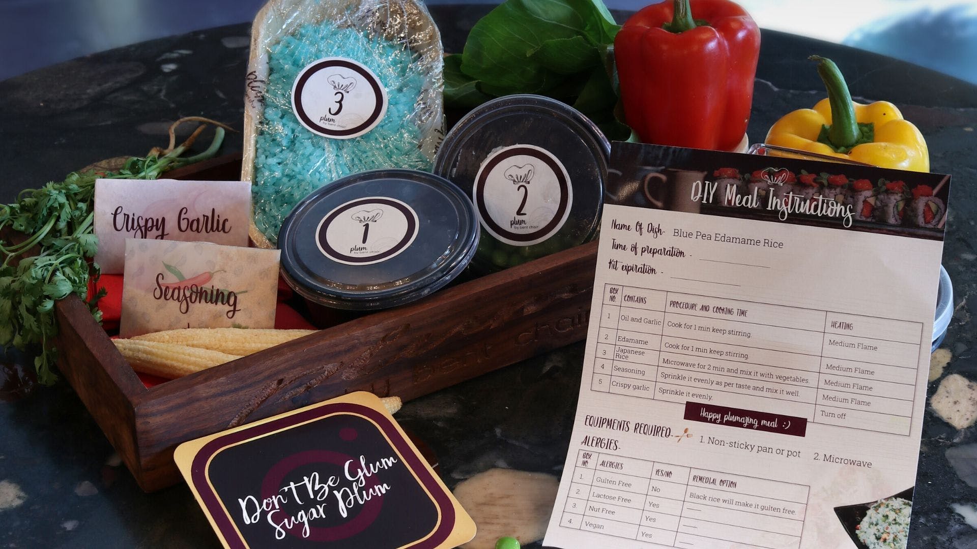 D.I.Y Meal Kits from Plum by Bent Chair LBB Delhi