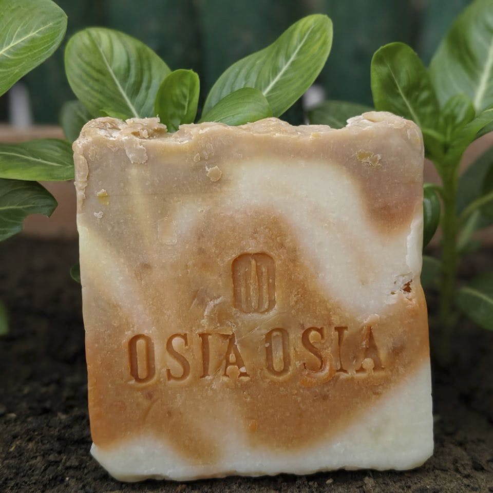 Leaf,Bar soap,Font,Soap,Plant,Herb,Flower