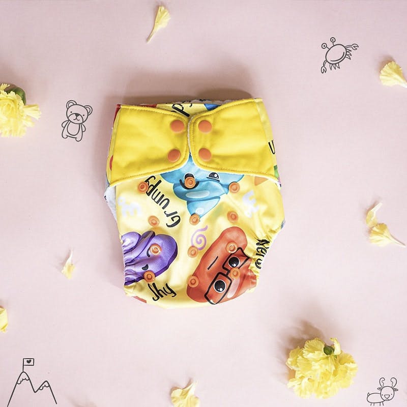 Clothing,Product,Yellow,Briefs,Baby & toddler clothing,Undergarment,Font,Baby bloomers