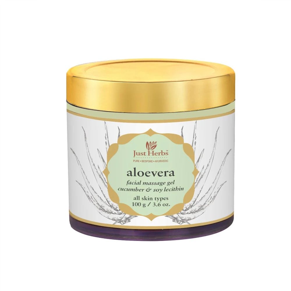 Aloe Vera Facial Massage Gel - Just Herbs