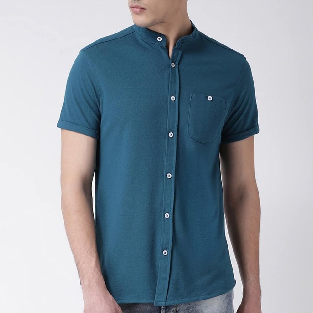 Clothing,Sleeve,Collar,Blue,Turquoise,Aqua,Button,Dress shirt,Shirt,T-shirt