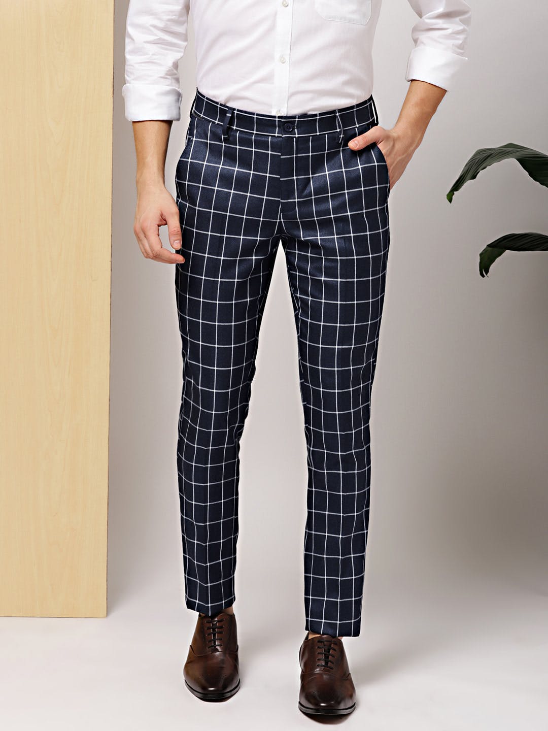 Ashu Formal Pants For Man/Boys Pack of 2(Lt Grey & D Grey)