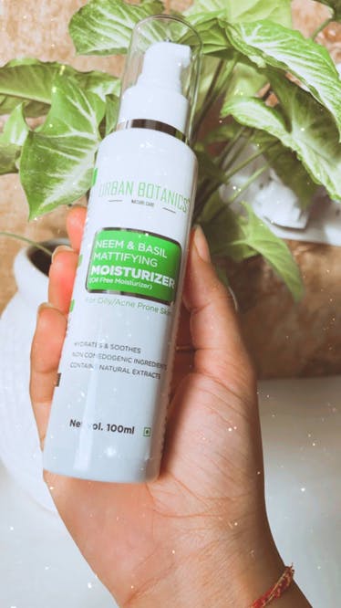 Check Out This Organic Neem And Basil Moisturiser LBB