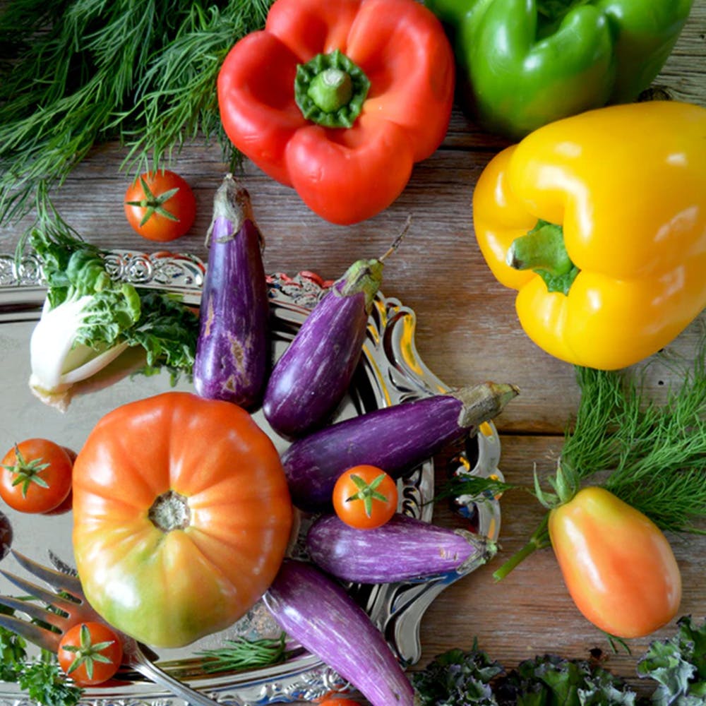 Natural foods,Local food,Vegetable,Whole food,Food,Vegan nutrition,Bell pepper,Eggplant,Vegetarian food,Plant