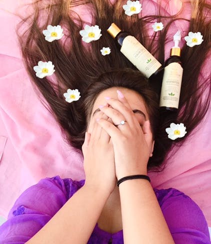 Hair,Skin,Purple,Nail,Pink,Beauty,Hand,Finger,Hairstyle,Violet