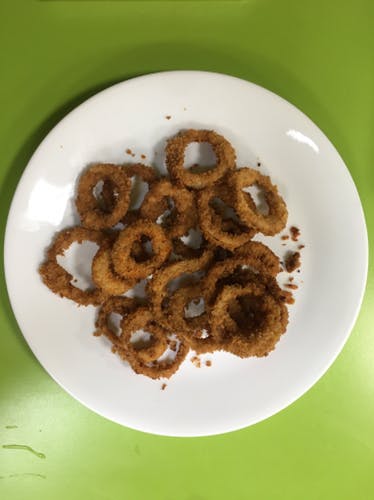 Dish,Food,Onion ring,Cuisine,Ingredient,Fried food,Side dish,Produce,Fried onion,Recipe