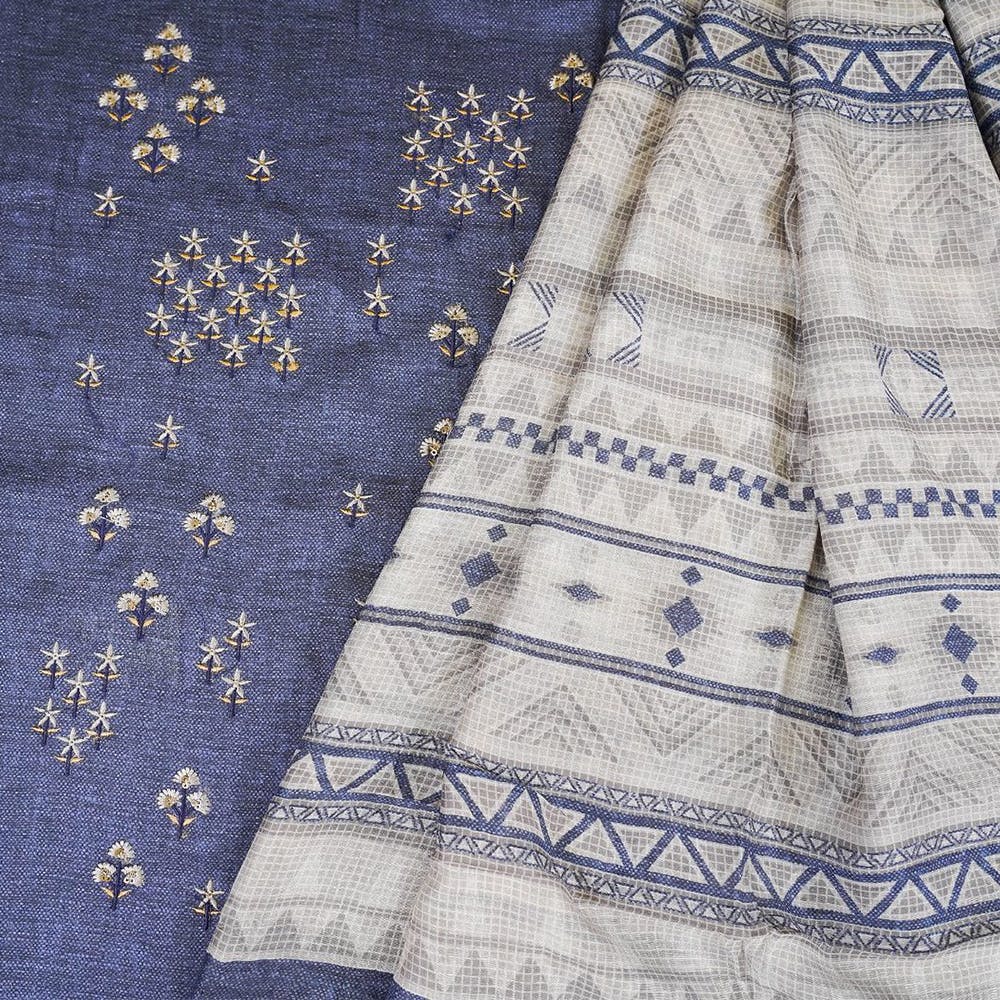 Clothing,Needlework,Blue,Textile,Pattern,Woven fabric,Pattern,Embroidery,Lace,Dress
