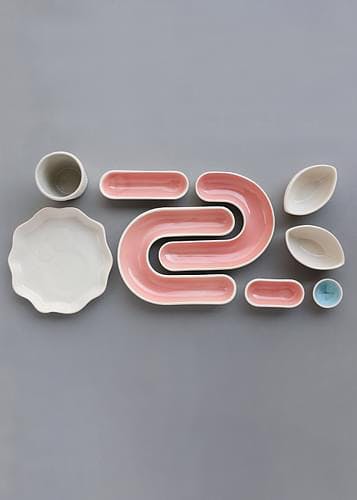 The Ambrosia Setting Ceramic Combo - Set of 9