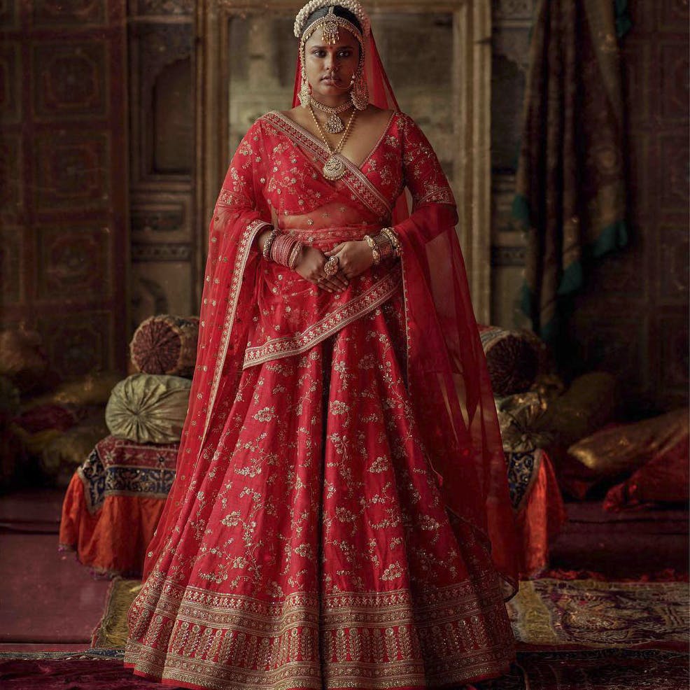 Indian Wedding Wear For Plus Size ...