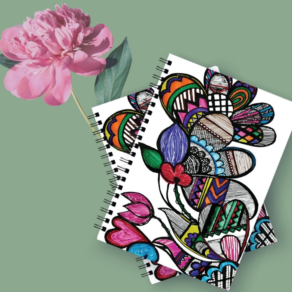 Illustration,Botany,Plant,Flower,Graphic design,Textile,Art,Pattern,Wildflower,Paper