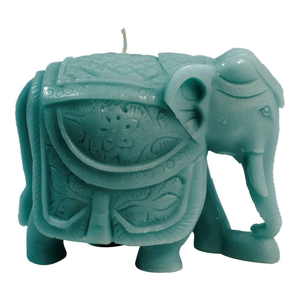 Elephant,Green,Elephants and Mammoths,Animal figure,Indian elephant,Figurine,Toy
